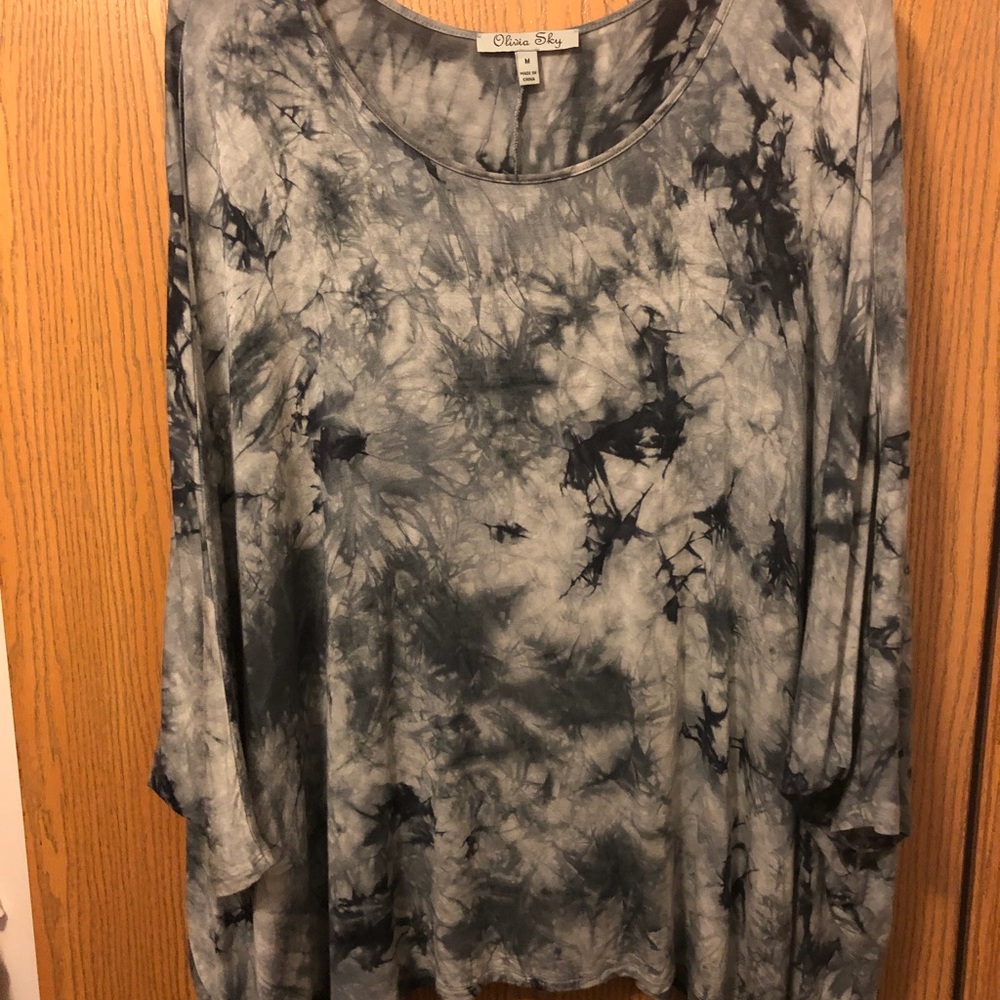 Bohemian Style Long Knit Top